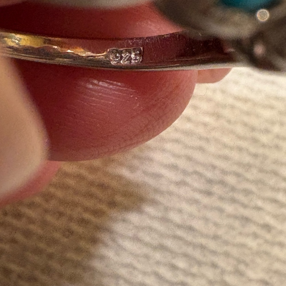Sleeping Beauty Turquoise ring - Picture 3 of 3